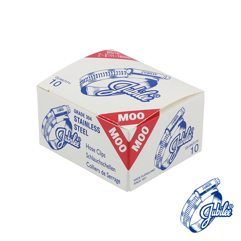 Jubilee Clip Mild Steel 110-140mm