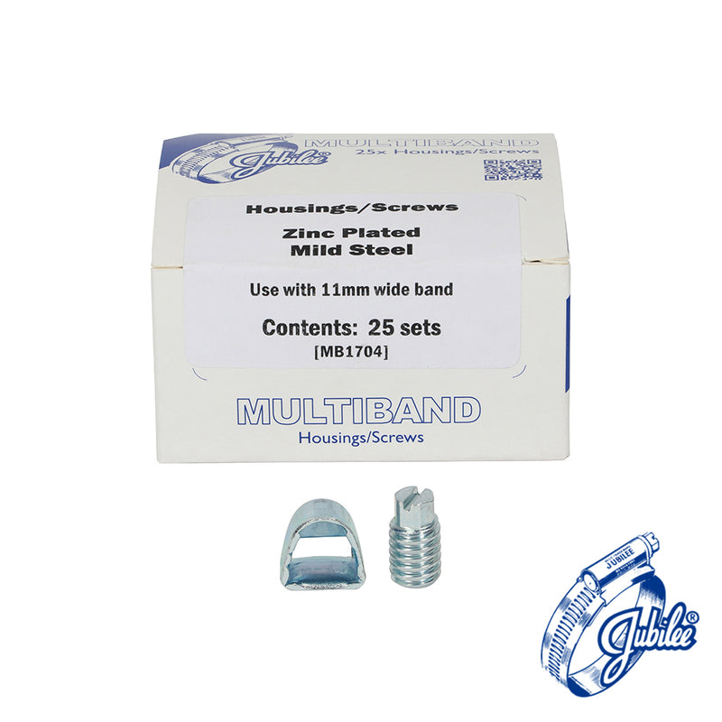 Multiband Mild Steel Housing Screws — Box