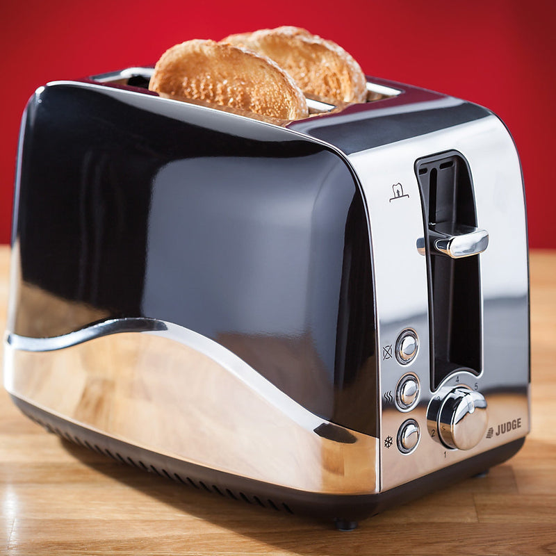 Judge 2 Slice Multi Toaster Black