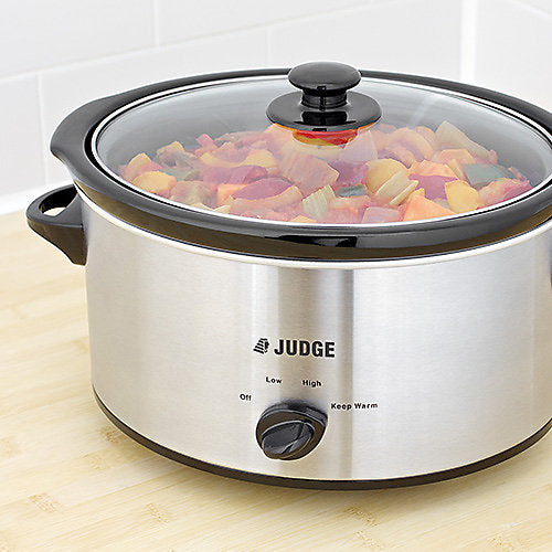 Judge 3.5 Litre Slow Cooker - Easy to Clean
