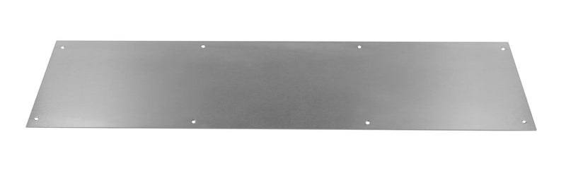 650 X 150 X 1.2Mm Kickplate C/W Screws - Satin Stainless Steel