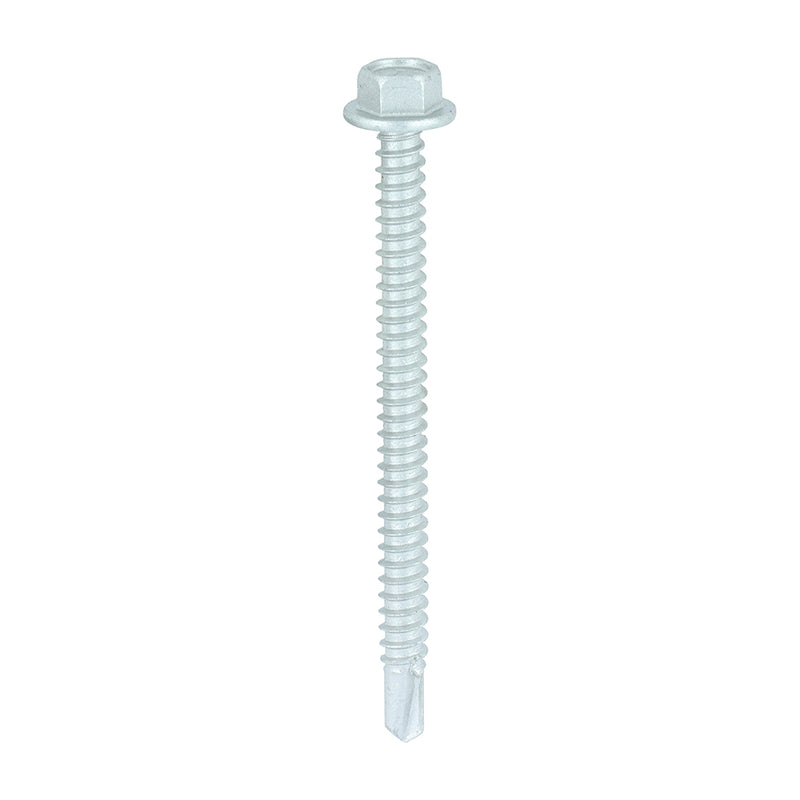 TIMCO Self-Drilling Light Section Screws Exterior Silver — Box