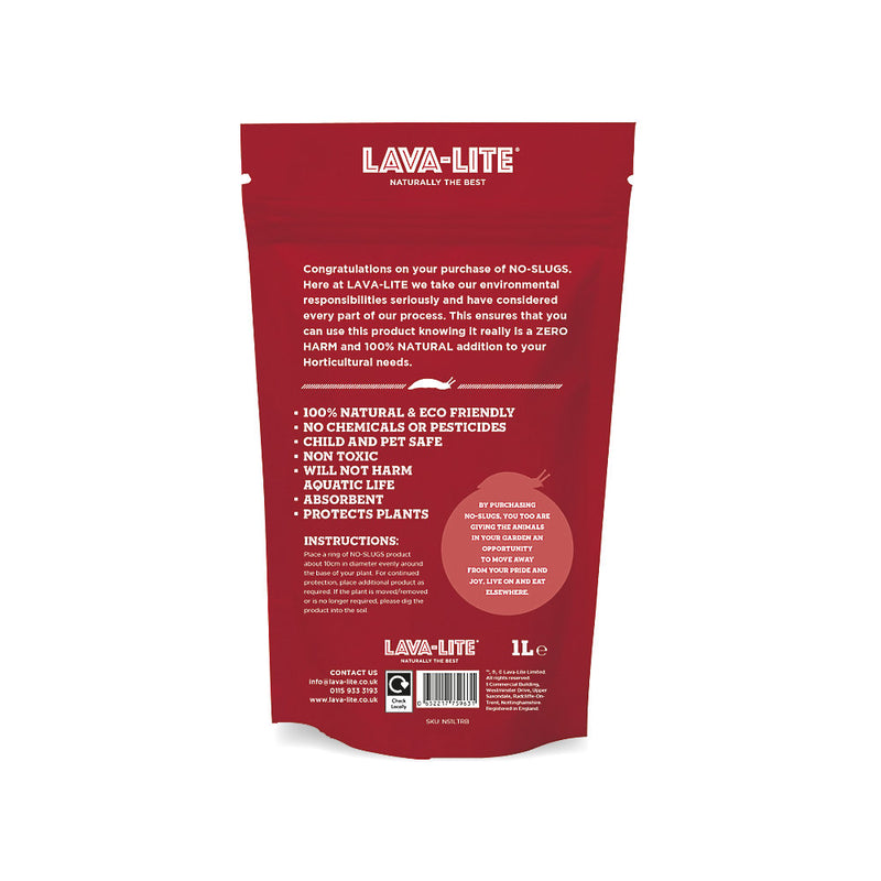 LAVA-LITE No Slugs natural slug deterrent 1 Litre