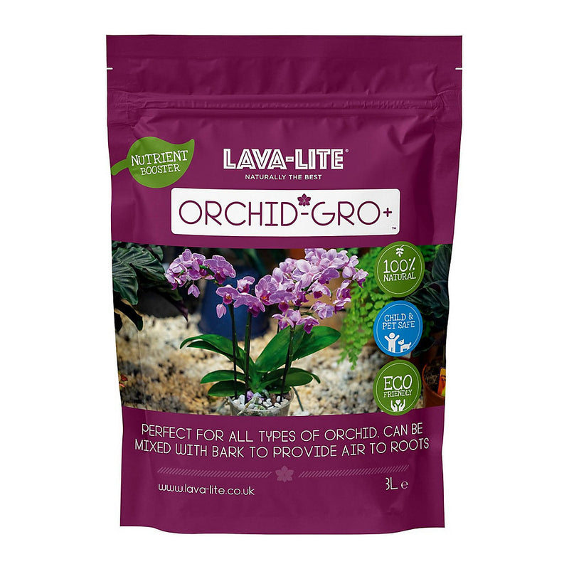 Lava-Lite Orchid Gro+ Potting Mix 3 Litre - OG3LTRB