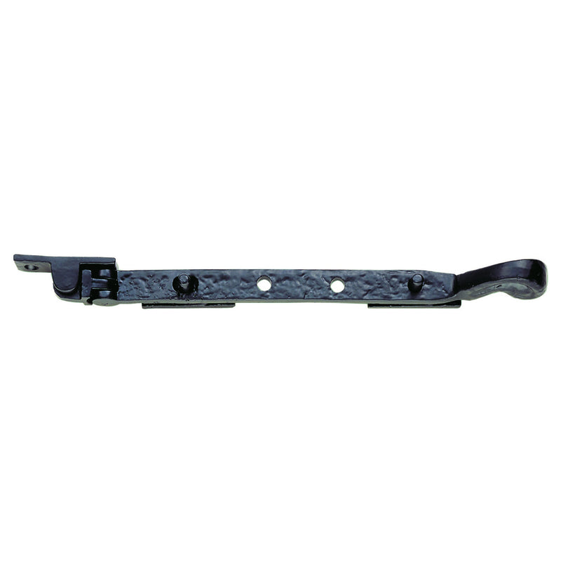 Casement Stay - Black Antique 254MM