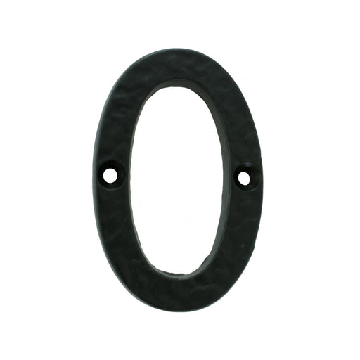Numeral Face Fix (No 0) - Black Antique 76MM