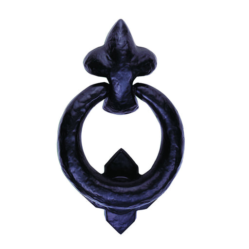 Ring Door Knocker - Black Antique 95 MM