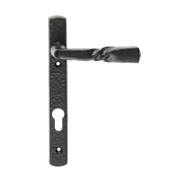 Narrow Plate - Straight Lever Furniture - Black Antique 218MM X 29MM