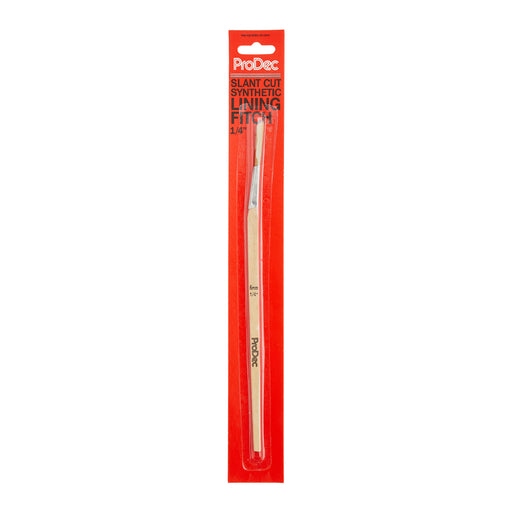ProDec 0.25" Slant Cut Synthetic Lining Fitch Brush