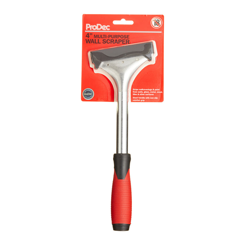 ProDec 4" Heavy Duty Long Handle Wall Scraper