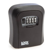 Locksmyth Combination Key Safe (Black) - L2200003 - Ideal for Home or Business