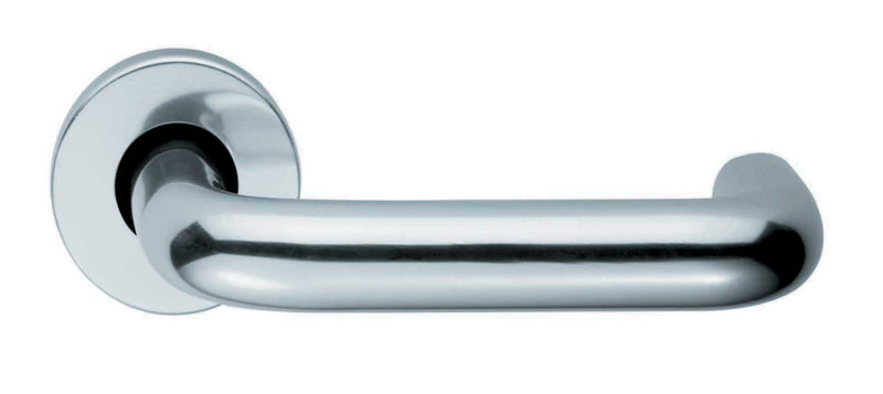 19Mm Dia. Round Bar Safety Lever - Polished Anodised Aluminium