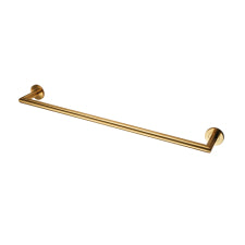 Mitred Towel Rail - 600Mm C/C - Concealed Fix - Satin PVD