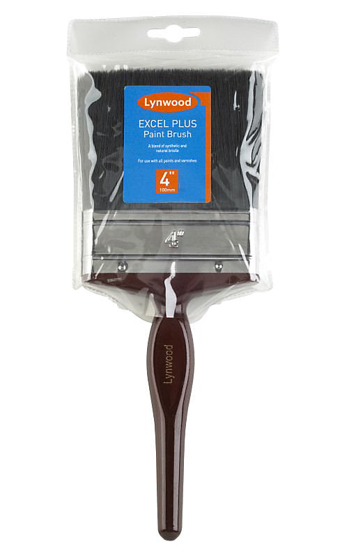 LYNWOOD EXCEL PLUS PAINT BRUSH 4"