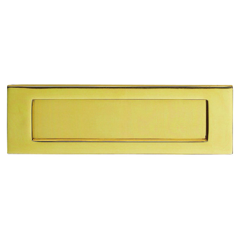 Victorian - Letter Plate - Polished Brass 276 x 94mm