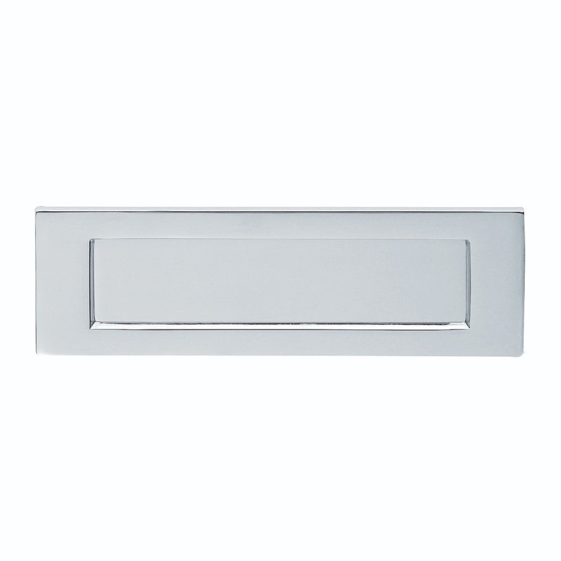 Victorian - Letter Plate - Polished Chrome 276 x 94mm