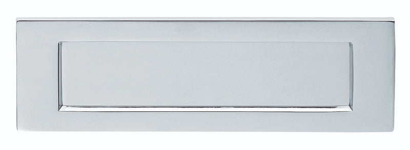 Victorian - Letter Plate - Polished Chrome 257 x 80mm