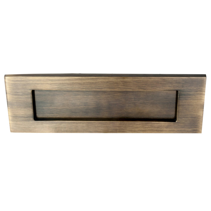 Victorian - Letter Plate - Florentine Bronze 257 x 80mm