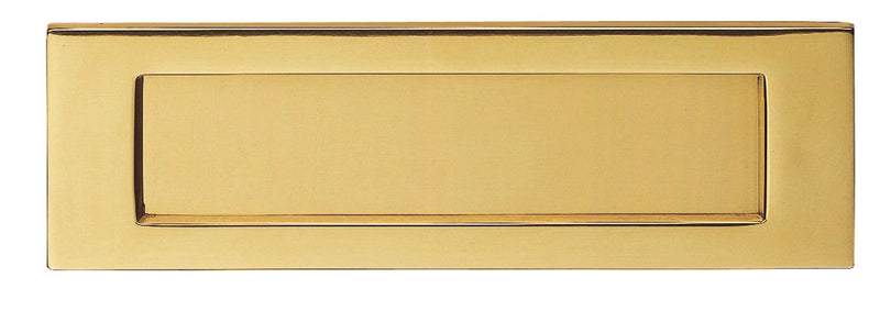Victorian - Letter Plate - Stainless Brass 257 x 80mm