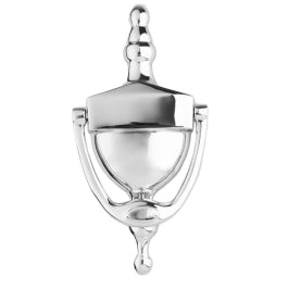 Victorian - Urn Door Knocker - Polished Chrome 152MM
