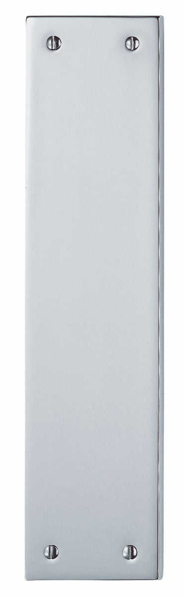 Victorian - Finger Plate - Polished Chrome 305MM X 70MM