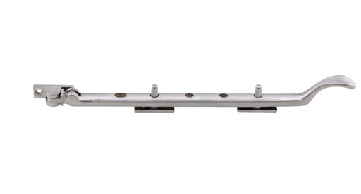 205Mm Victorian Casement Stay - Satin Chrome 210mm