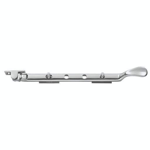 264Mm Victorian Casement Stay - Polished Chrome 270mm