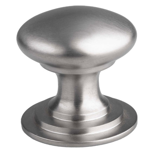 Victorian Cupboard Knob (One Piece) 42Mm - Satin Nickel 42 ( 42 )