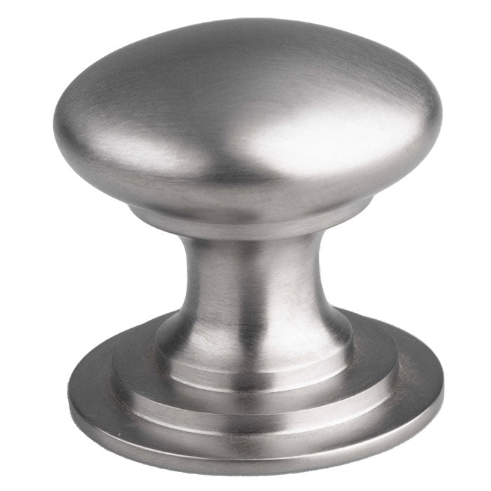 Victorian Cupboard Knob (One Piece) 42Mm - Satin Nickel 42 ( 42 )