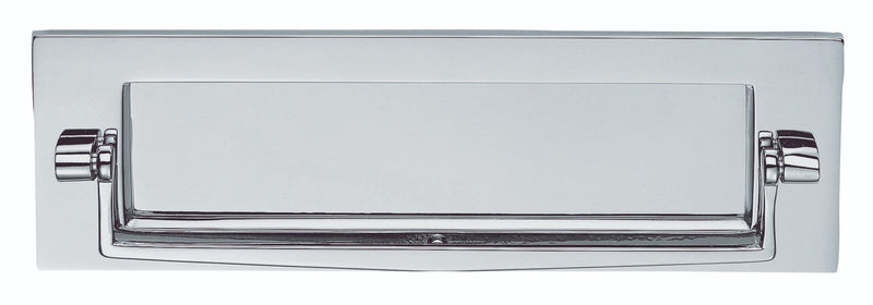 Victorian - Postal Knocker - Polished Chrome 256 x 79mm