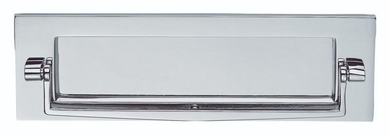 Victorian - Postal Knocker - Polished Chrome 256 x 79mm