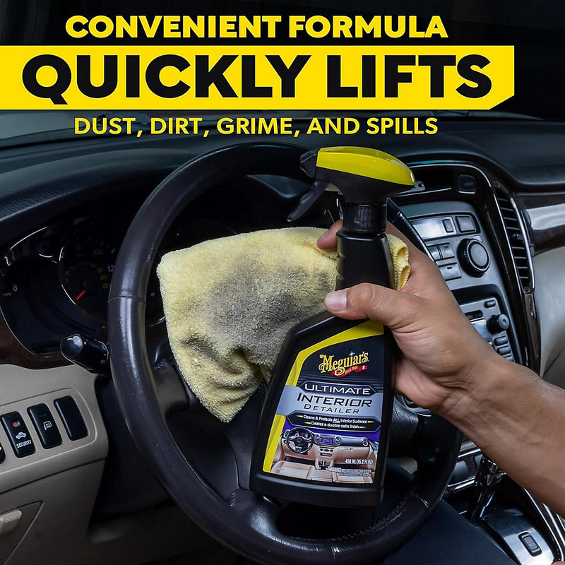 Meguiar's Quik Interior Detailer Cleaner 473ml G13616EU
