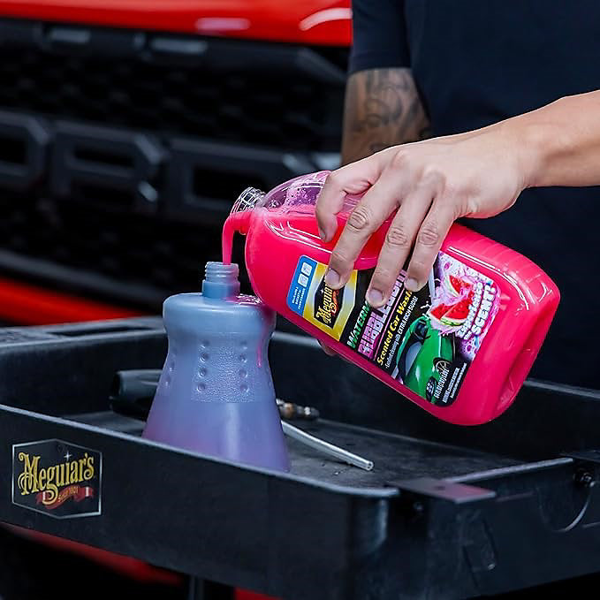 Meguiars G250464EU Watermelon Bubblegum Scented Car Wash Snow Foam Shampoo 1.89L