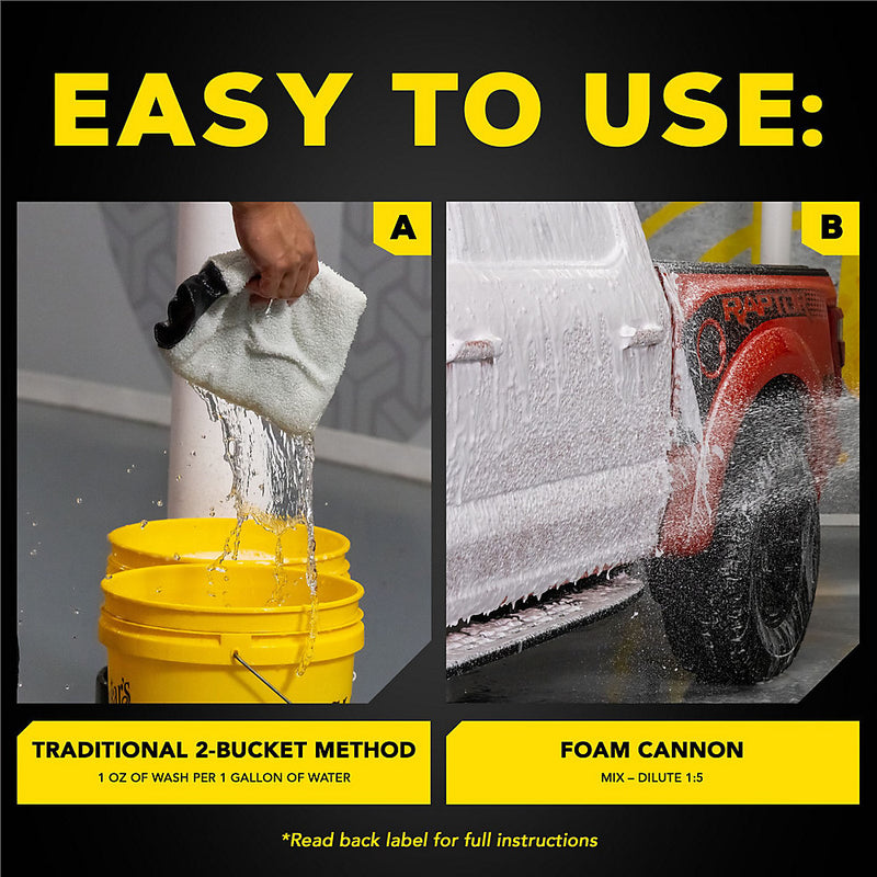 Meguiars G250464EU Watermelon Bubblegum Scented Car Wash Snow Foam Shampoo 1.89L