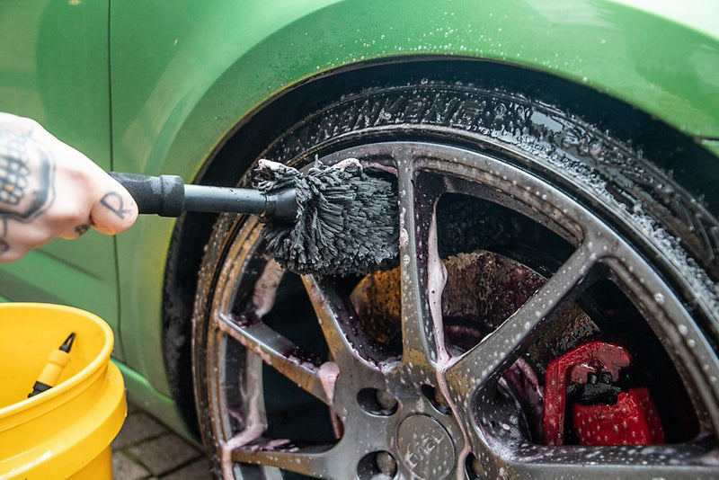 Meguiars Wheel Rim Cleaning Brush Microfibre Non Scratch Cleaning Large X1901EU