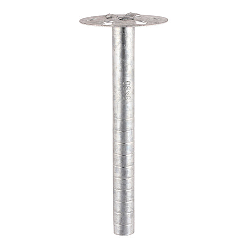 TIMCO Metal Insulation Fixings Silver