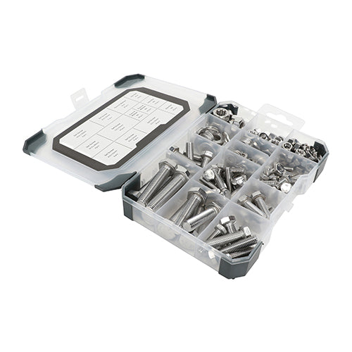 TIMCO Set Screws Nuts Washers Mixed Tray
