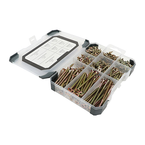 TIMCO Countersunk Woodscrews Mixed Tray