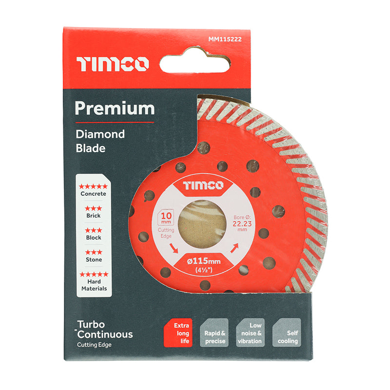 TIMCO Premium Diamond Blade Continuous