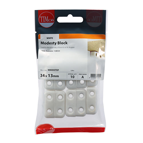 TIMCO Modesty Blocks Brown