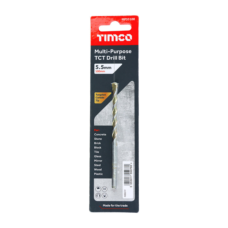 TIMCO TCT Multi-Purpose Drill Bits