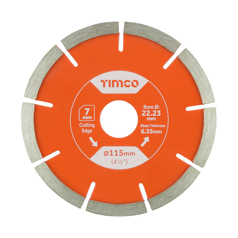TIMCO General Purpose Mortar Raking Diamond Blade