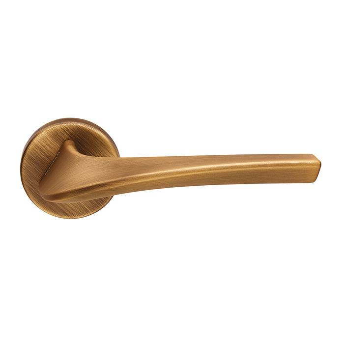 Master Lever On Concealed Fix Round Rose Bgo (Antique Brass) - Antique Brass