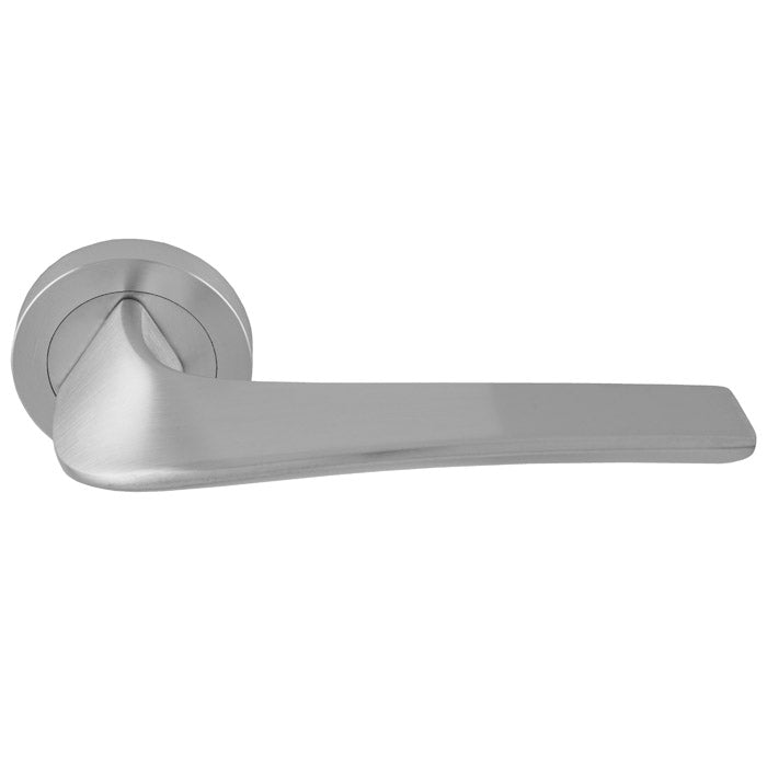 Master Lever On Concealed Fix Round Rose Csa (Satin Chrome) - Satin Chrome