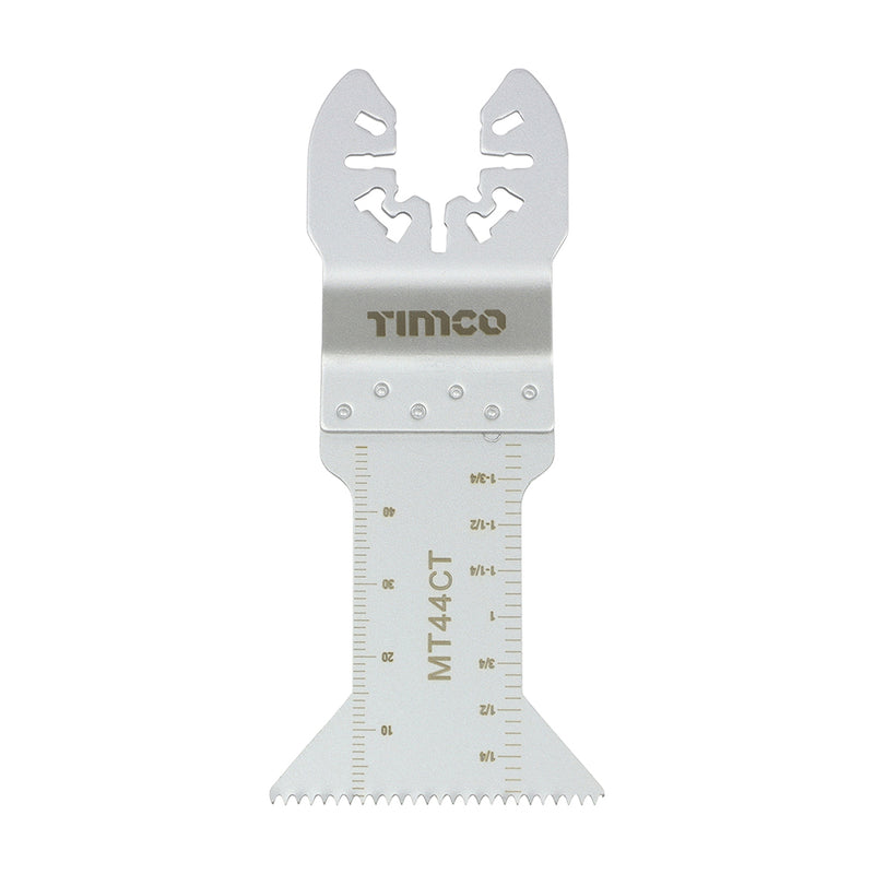 TIMCO Multi-Tool Coarse Cut Blade For Wood Carbon Steel — Blister Pack