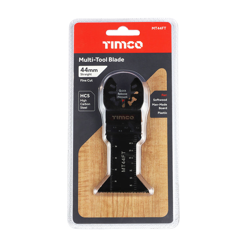 TIMCO Multi-Tool Fine Cut Blade For Wood Carbon Steel - 10mm
