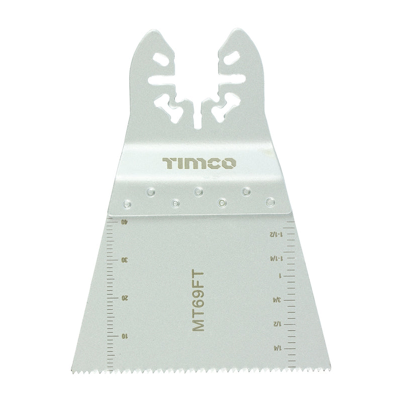 TIMCO Multi-Tool Fine Cut Blade For Wood Carbon Steel — Blister Pack