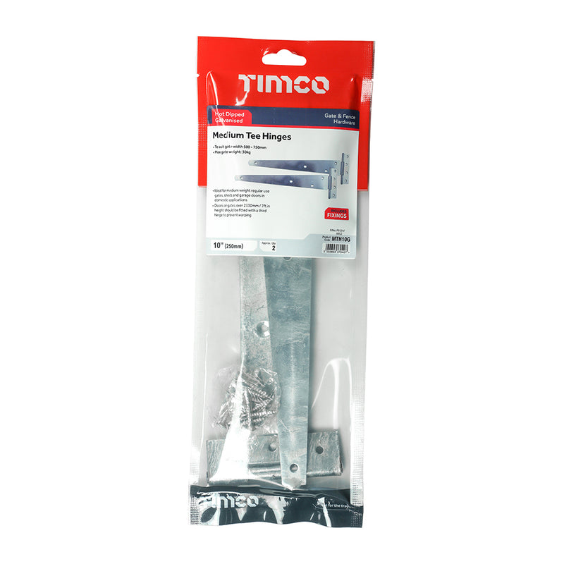 TIMCO Medium Tee Hinges — Bag
