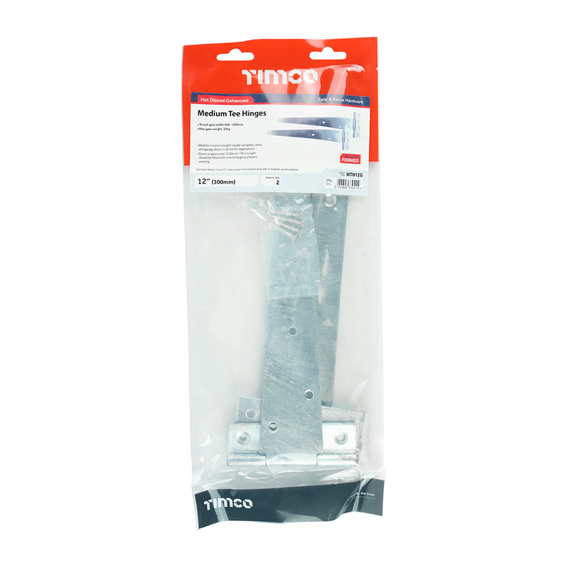 TIMCO Medium Tee Hinges — Bag