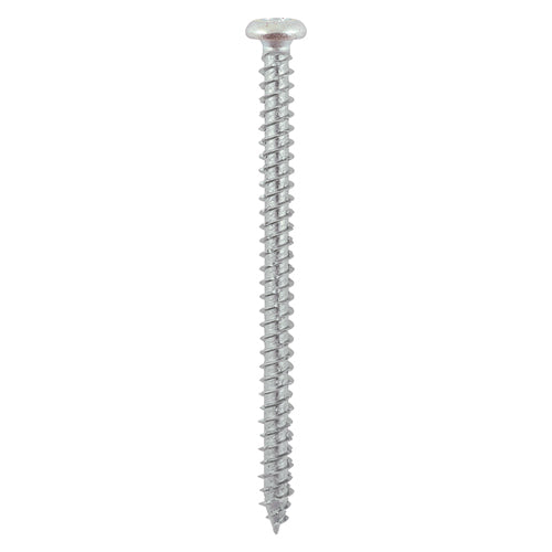 TIMCO Concrete Screws Flat Countersunk Silver